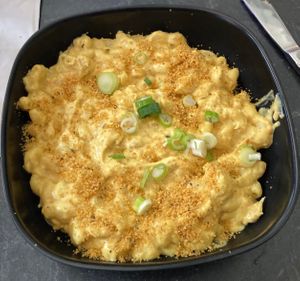 Mac and cheese at Urban Vegan Roots in Queens