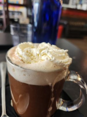 Muse Mushroom blend drink at Urban Vegan Roots in Queens