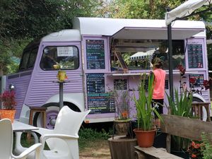 Van at La Era de Ara in Torla-ordesa