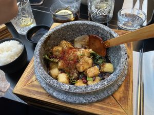 Vegan stir-fry  at Mizu - Maybe closed in Visby