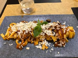 Pasta Allá Norma at Ghisa in Catania