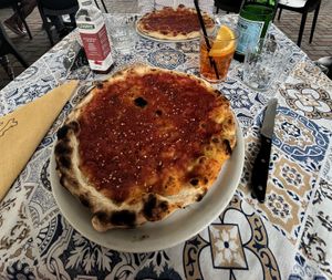   at Pizzeria Damino in Angera