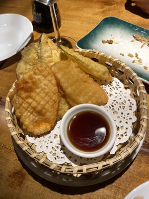 Yasai tempura  at SAKANA in Graz