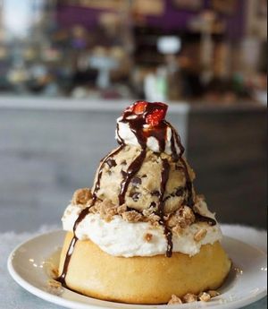 Cinnastack! at Cinnaholic in Metuchen