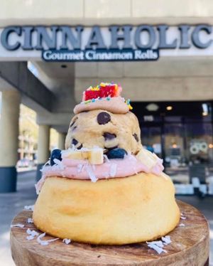 Cinnastacks! at Cinnaholic in Metuchen