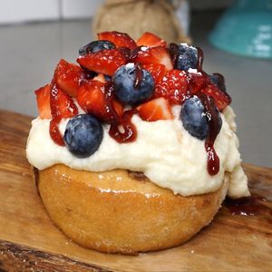 Very Berry! at Cinnaholic in Metuchen