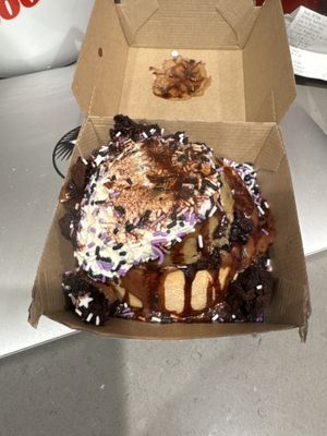 This was good but too a little too much!   at Cinnaholic in Metuchen
