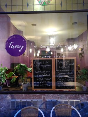 Storefront at Tamy in Brussels