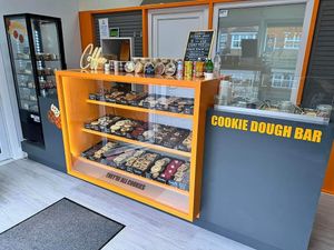 Most of the top shelf is vegan at Sip & Sugar in Redcar