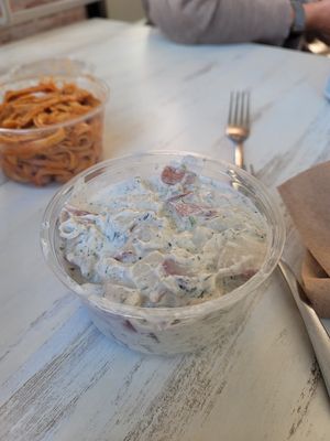 Potato salad   at Strong Hearts in Buffalo