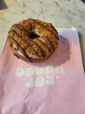 Vanilla biscoff at Dough Joy in Seattle