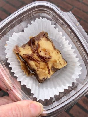 Vegan baklava   at Falafel Salam in Seattle