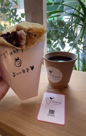  at Waco Crepes  in Kyoto