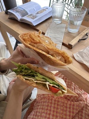   at Waco Crepes  in Kyoto