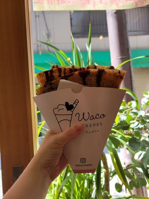  at Waco Crepes  in Kyoto
