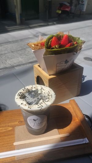  at Waco Crepes  in Kyoto