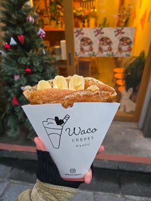  at Waco Crepes  in Kyoto