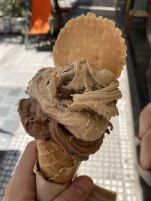 Bueno and Ferrero   at Plan(e)t Ice Cream in Athens