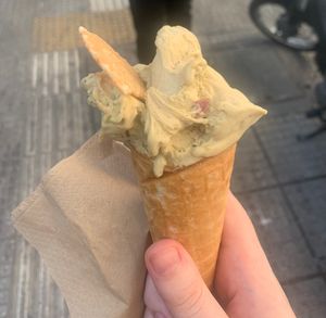 Pistachio Ice Cream   at Plan(e)t Ice Cream in Athens