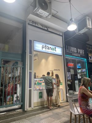   at Plan(e)t Ice Cream in Athens