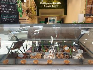 Display at Plan(e)t Ice Cream in Athens