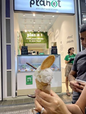   at Plan(e)t Ice Cream in Athens