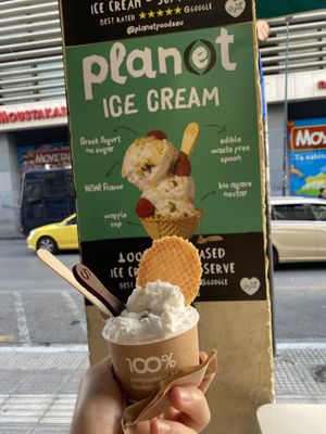   at Plan(e)t Ice Cream in Athens
