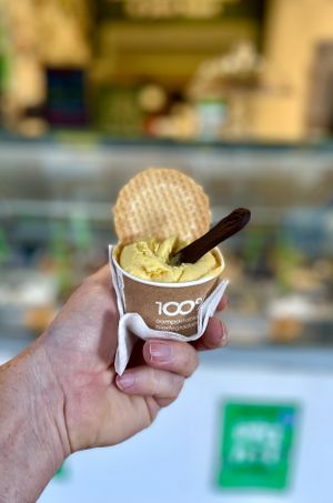 Panettone Ice Cream #Veganuary at Plan(e)t Ice Cream in Athens