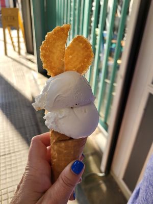 Greek Yogurt ice cream at Plan(e)t Ice Cream in Athens