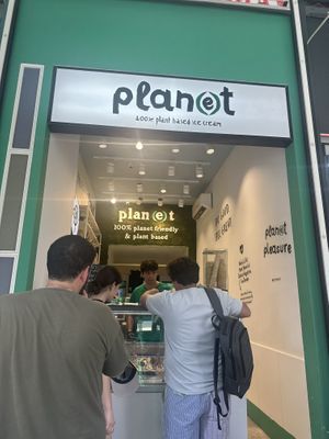   at Plan(e)t Ice Cream in Athens