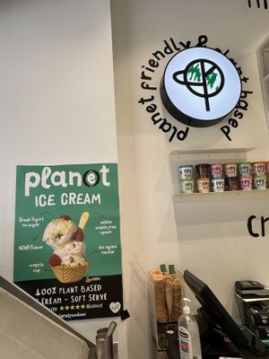 Yes!  at Plan(e)t Ice Cream in Athens