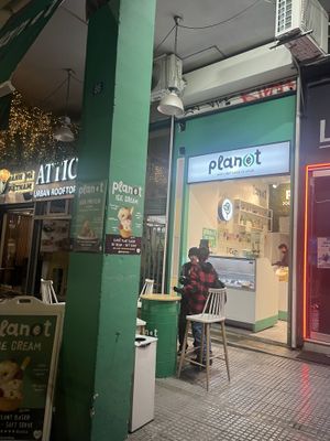 📌  at Plan(e)t Ice Cream in Athens