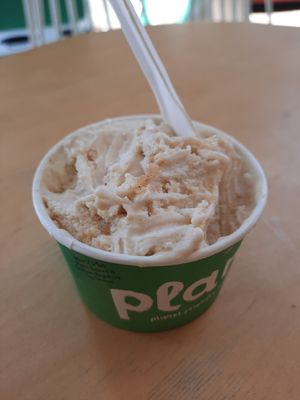 Banoffee flavour at Plan(e)t Ice Cream in Athens