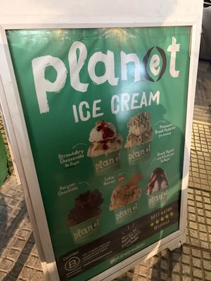   at Plan(e)t Ice Cream in Athens