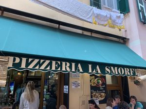   at Pizzeria La Smorfia in Monterosso Al Mare