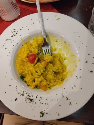 Vegetable risotto at Casa Antica in Heiligenblut Am Grossglockner