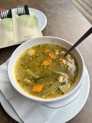 Minestrone  at Casa Antica in Heiligenblut Am Grossglockner
