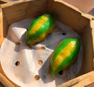 Corn dumplings   at Tàn Chá Restaurant  in Dubai