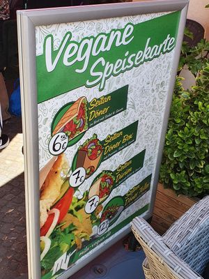 All vegan options at Orient Food in Potsdam