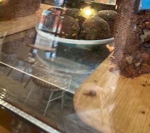 Vegan truffle/energy ball sort of at EatMyTrip Brunch & Dinner Madrid in Madrid