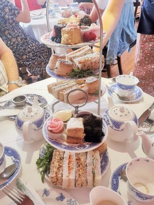 Vegan afternoon tea at Jane Austen Centre in Bath