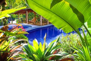 Pool at Rio Chirripo Lodge at Rio Chirripo Yoga Retreat in San Isidro Del General