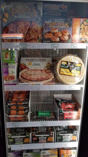 pizza at Food Fight Vegan Grocery - Stark in Portland