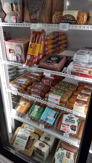 beyond meat, etc. at Food Fight Vegan Grocery - Stark in Portland