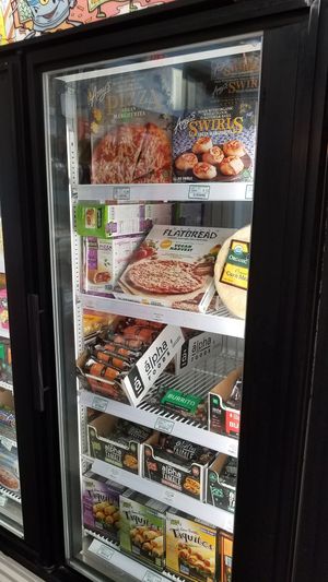 frozen foods  at Food Fight Vegan Grocery - Stark in Portland