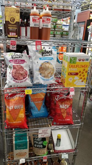 cauliflower snacks, chips at Food Fight Vegan Grocery - Stark in Portland