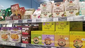 Tsubi soup and various ramens at Food Fight Vegan Grocery - Stark in Portland