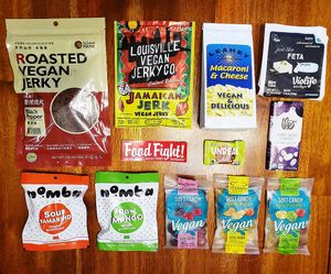 Awesome food finds from Food Fight...I was excited to find so many vegan gummies that I have never tried before! Photo taken April 2019. at Food Fight Vegan Grocery - Stark in Portland