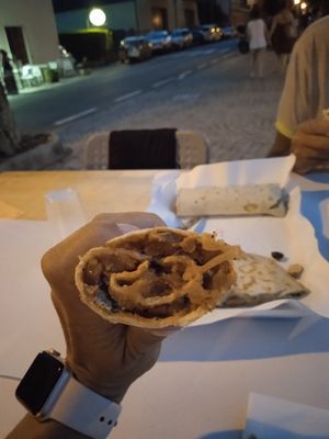 Rotoli deliziosi! at Boutique Della Piadina in Bertinoro