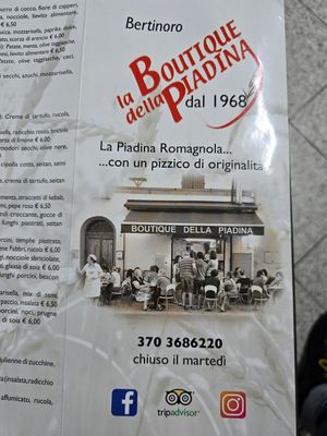  at Boutique Della Piadina in Bertinoro